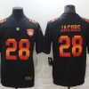 Men's Las Vegas Raiders Josh Jacobs Black Team Jersey
