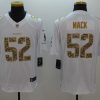 Men's Las Vegas Raiders Khalil Mack #52 White Alternate Jersey