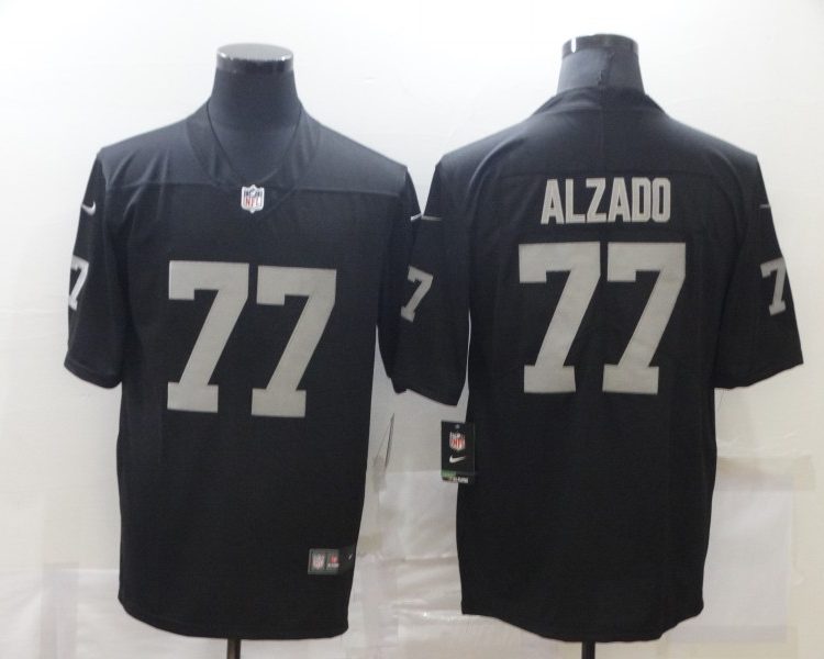 Men's Las Vegas Raiders Lyle Alzado #77 Black Jersey