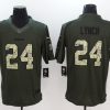 Men's Las Vegas Raiders Marshawn Lynch #24 Army Green Jersey