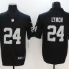 Men's Las Vegas Raiders Marshawn Lynch #24 Black Jersey