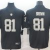 Men's Las Vegas Raiders Tim Brown #81 Black Jersey