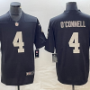 Men's Las Vegas Raiders Aidan O'Connell #4 Black Jersey