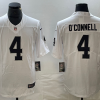 Men's Las Vegas Raiders Aidan O'Connell #4 White Jersey