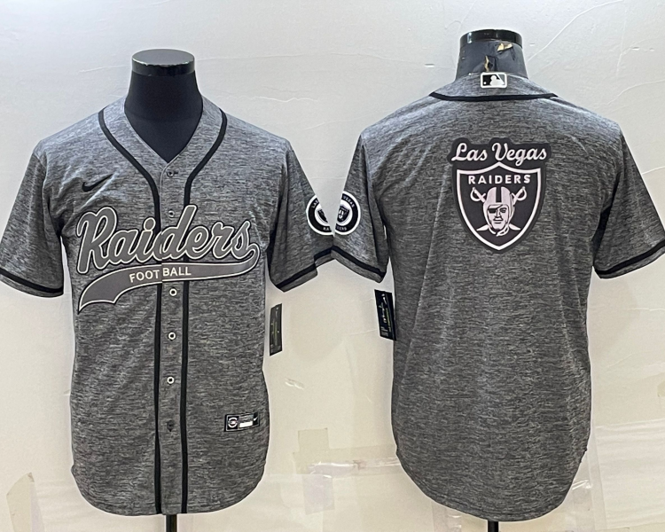 Men's Las Vegas Raiders Gray Jersey