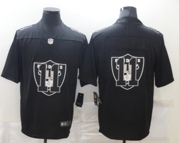 Men's Las Vegas Raiders Henry Ruggs III #11 Black Alternate Jersey