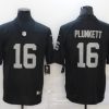 Men's Las Vegas Raiders Jim Plunkett #16 Black Jersey