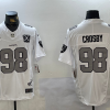 Men's Las Vegas Raiders Maxx Crosby #98 White Jersey