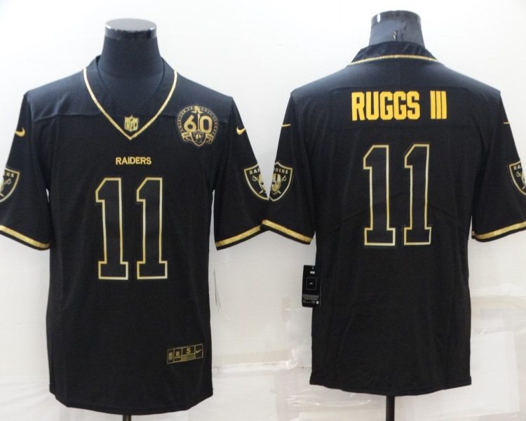Men's Las Vegas Raiders Henry Ruggs III #11 Black Jersey