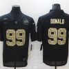 Men's Los Angeles Rams #99 Aaron Donald Black Jersey