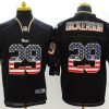 Men's Los Angeles Rams Eric Dickerson #29 Black Jersey