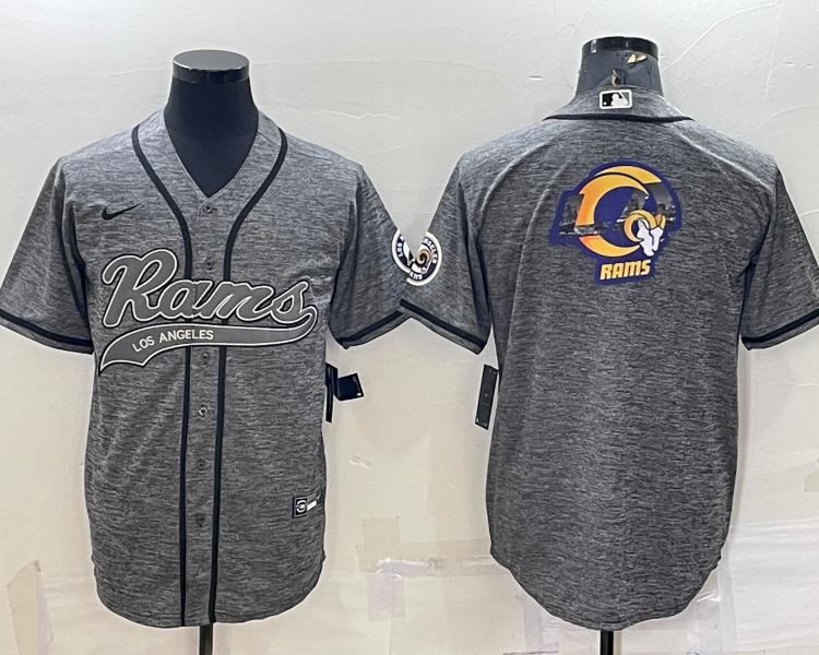 Men's Los Angeles Rams Gray Jersey