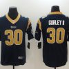 Men's Los Angeles Rams Todd Gurley II #30 Navy Jersey