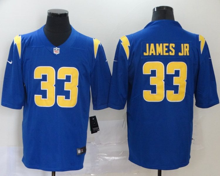 Men's Los Angeles Chargers Derwin James #33 Blue 2nd Alternate Legend Jersey