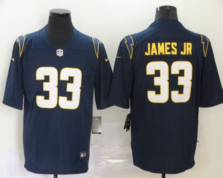 Men's Los Angeles Chargers Derwin James #33 Navy Jersey