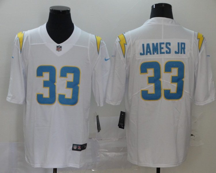 Men's Los Angeles Chargers Derwin James #33 White Jersey