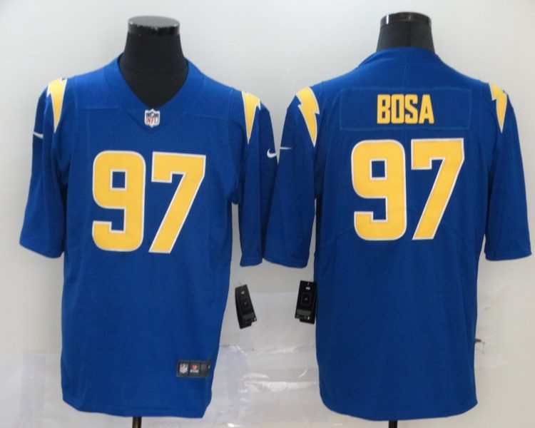 Men's Los Angeles Chargers Joey Bosa #97 Blue 2nd Alternate Jersey