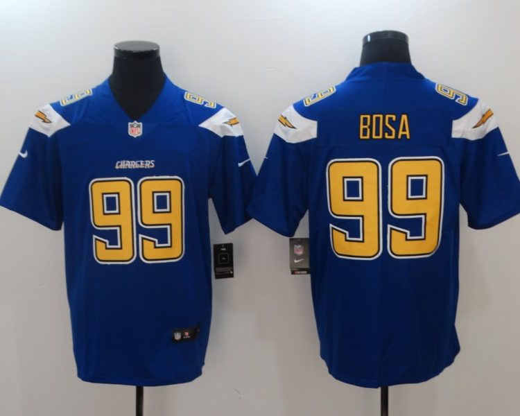 Men's Los Angeles Chargers Joey Bosa #99 Blue 2nd Alternate Legend Jersey