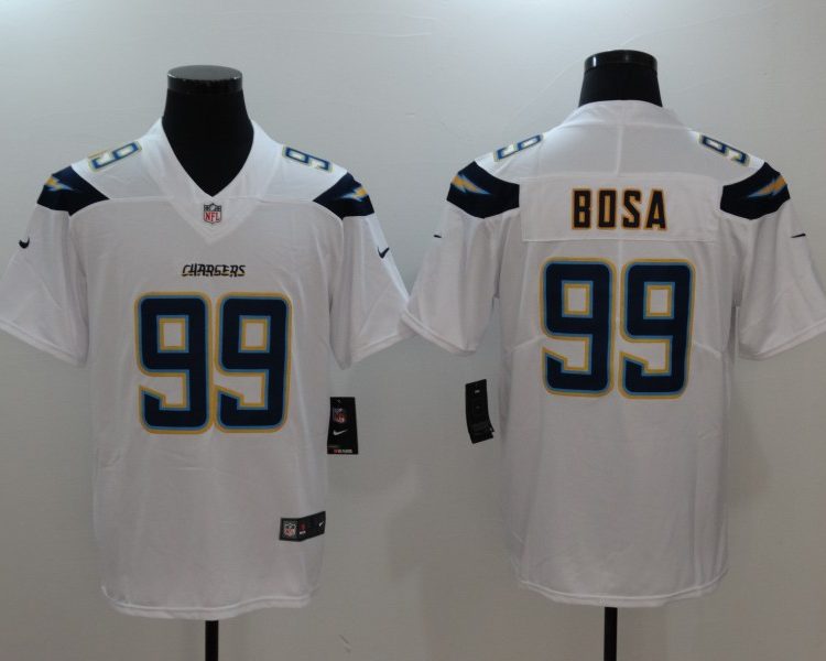 Men's Los Angeles Chargers Joey Bosa #99 White Jersey