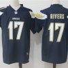 Men's Los Angeles Chargers Philip Rivers #17 Navy Jersey