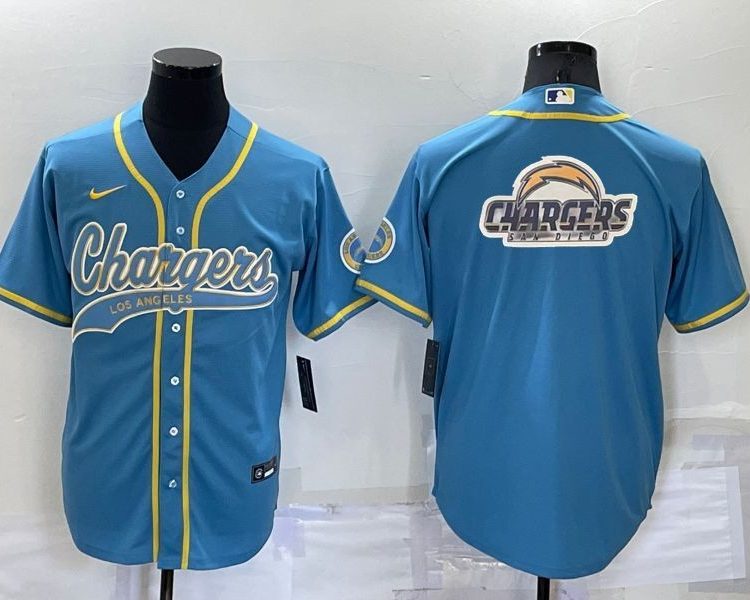 Men's Los Angeles Chargers Powder Blue Jersey