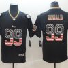 Men's Los Angeles Rams Aaron Donald #99 Black Team Jersey