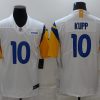 Men's Los Angeles Rams Cooper Kupp #10 White Legend Jersey