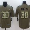 Men's Los Angeles Rams Todd Gurley II #30 Brown Jersey
