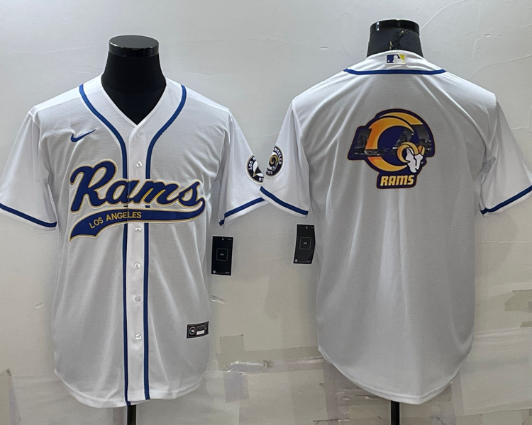 Men's Los Angeles Rams White Jersey