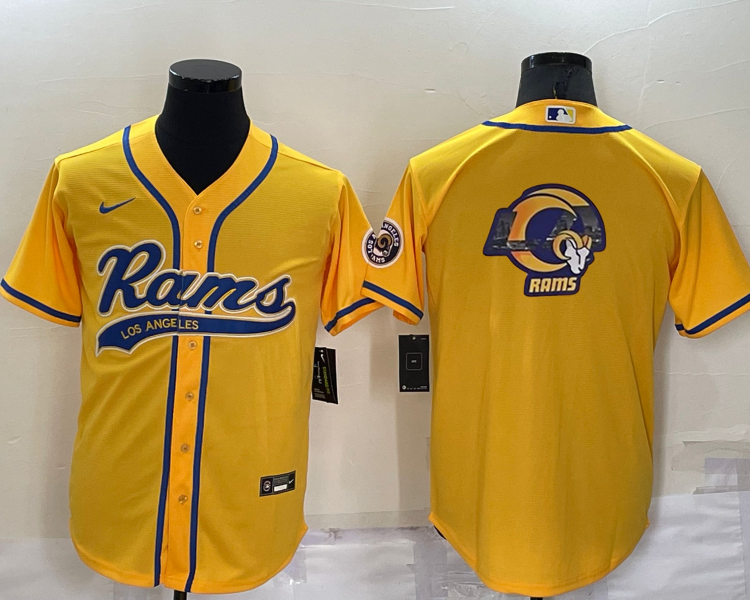 Men's Los Angeles Rams Yellow Jersey