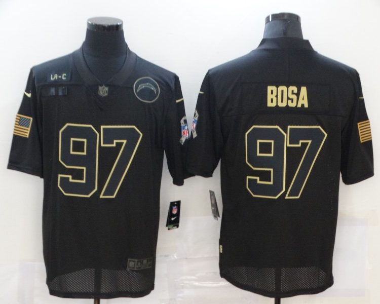 Men's Los Angeles Chargers Joey Bosa #97 Black Jersey