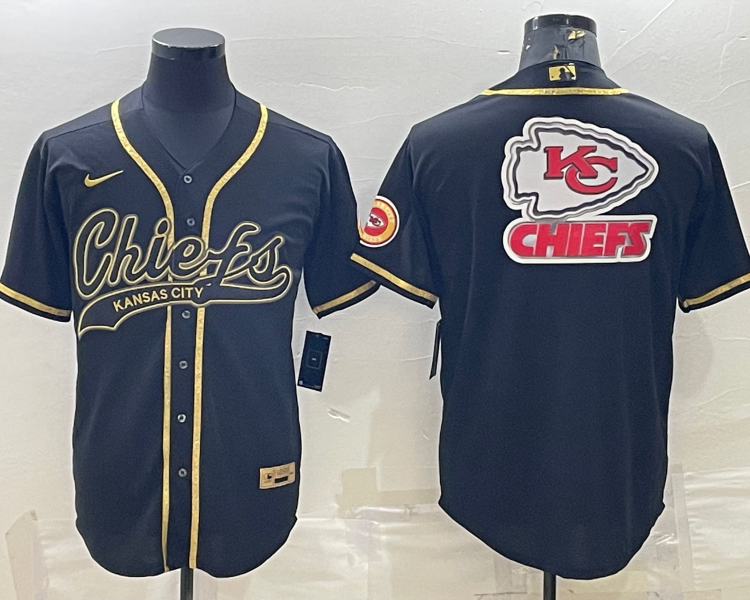 Men's Kansas City Chiefs Black Jersey