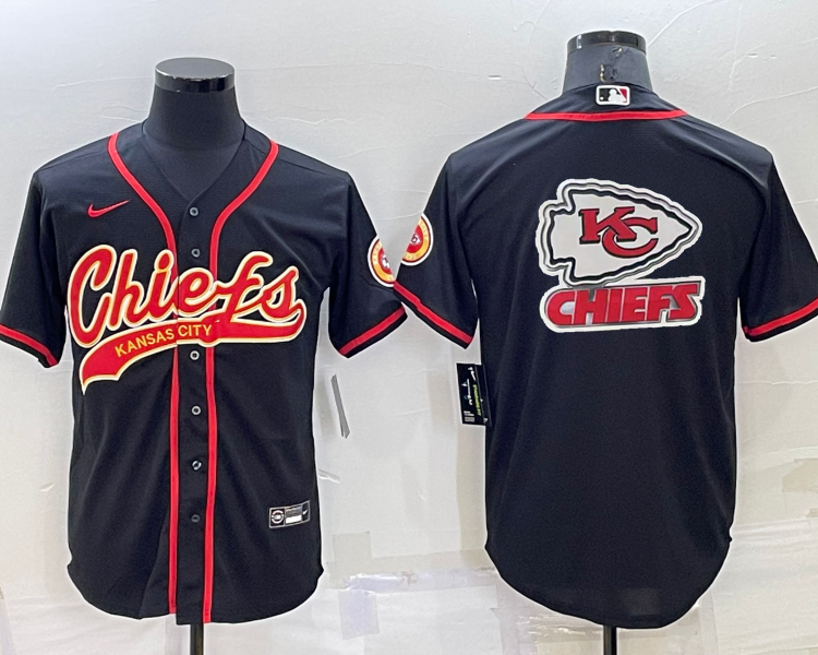 Men's Kansas City Chiefs Black Jersey