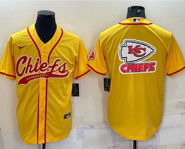Men's Kansas City Chiefs Gold Jersey