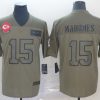 Men's Kansas City Chiefs Patrick Mahomes Brown Jersey