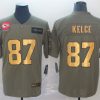 Men's Kansas City Chiefs Travis Kelce #87 Brown Jersey