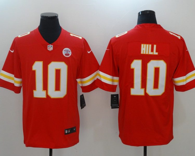 Men's Kansas City Chiefs Tyreek Hill Red Jersey