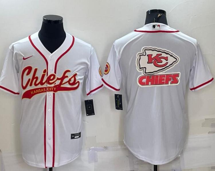 Men's Kansas City Chiefs White Jersey