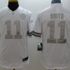 Men's Kansas City Chiefs Alex Smith #11 White Jersey