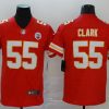 Men's Kansas City Chiefs Frank Clark #55 Red Jersey
