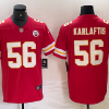 Men's Kansas City Chiefs George Karlaftis #56 Red Jersey
