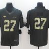 Men's Kansas City Chiefs Karim Hunt #27 Black Jersey