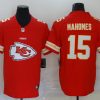 Men's Kansas City Chiefs Patrick Mahomes #15 Red Jersey