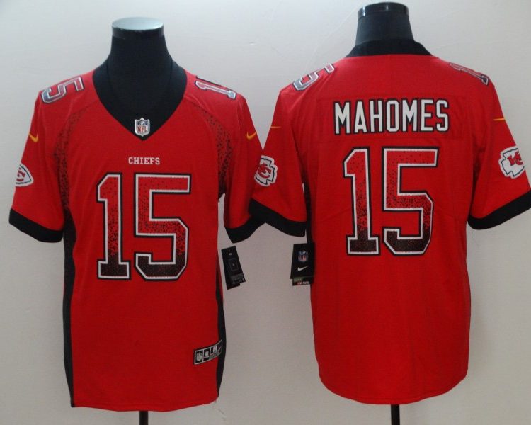 Men's Kansas City Chiefs Patrick Mahomes Red Jersey