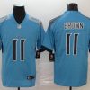 Men's Tennessee Titans A.J. Brown #11 Light Blue Jersey