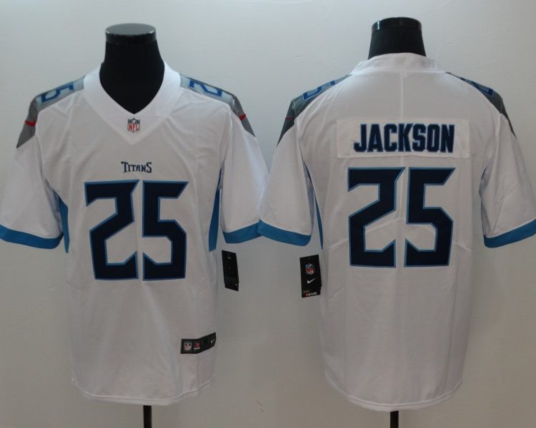 Men's Tennessee Titans Adoree Jackson #25 White Jersey