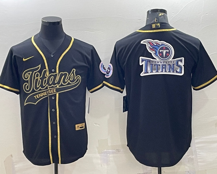 Men's Tennessee Titans Black Jersey