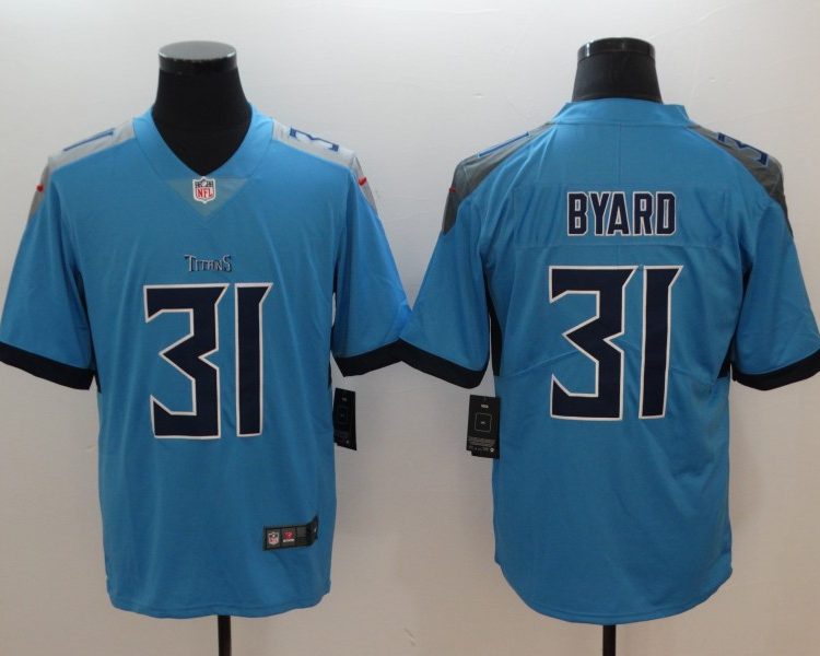 Men's Tennessee Titans Kevin Byard #31 Light Blue Jersey