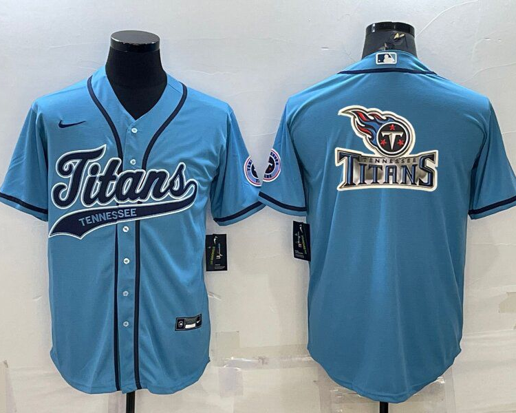 Men's Tennessee Titans Light Blue Jersey