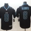 Men's Tennessee Titans Marcus Mariota #8 Black Jersey
